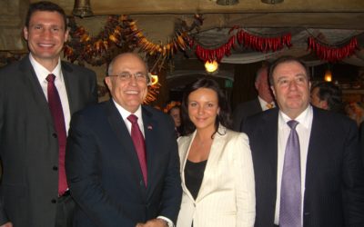 May, 2008 – Former Mayor of NYC, Rudolph Giuliani visits Kiev